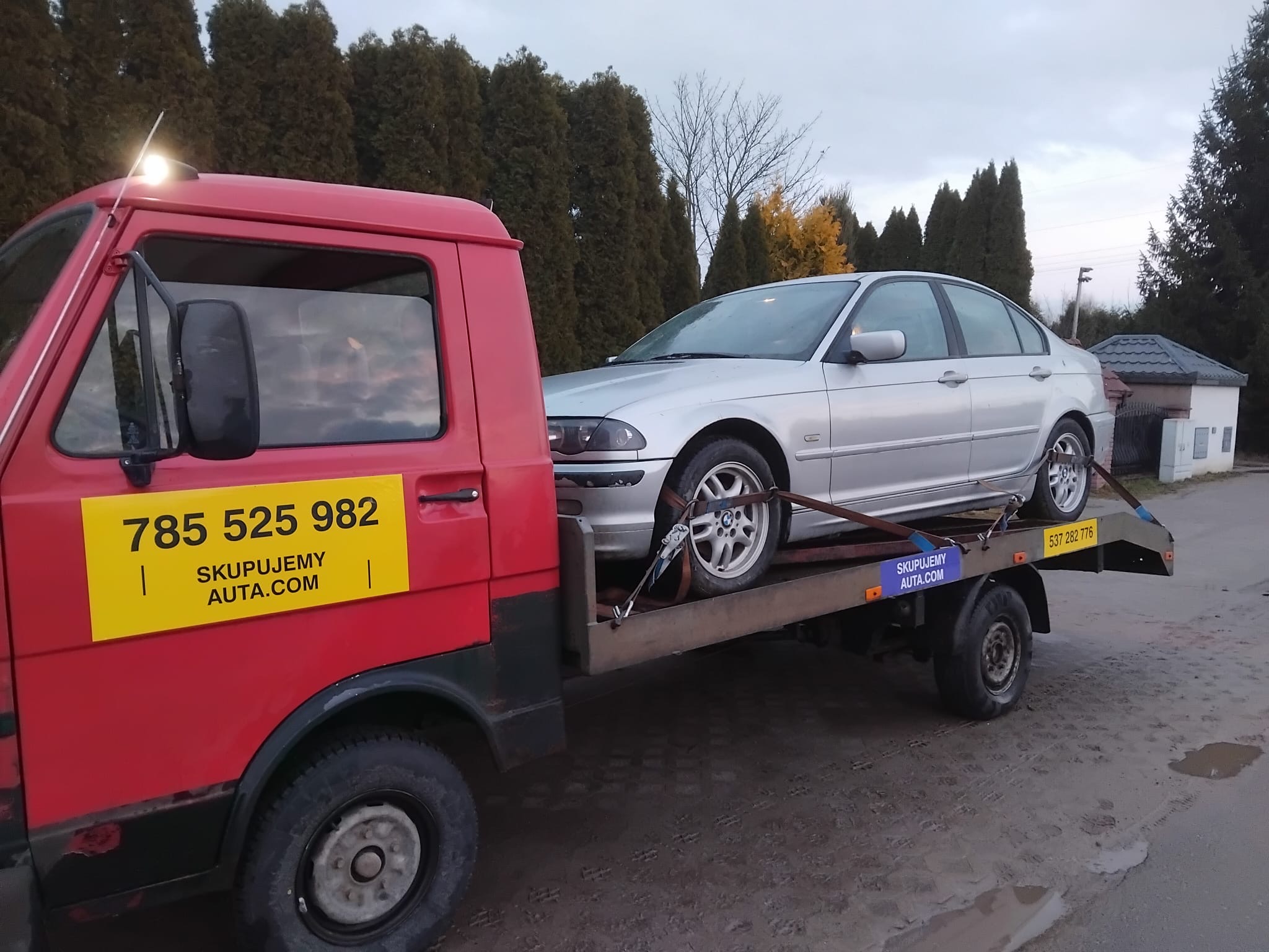 Skup aut – przewóz auta na złomowisko